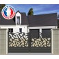 Portail alu 2 battants Eclat Portail alu 2 battants Eclat