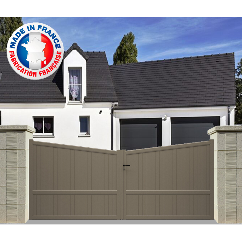 Portail alu 2 battants Boulazac Portail alu 2 battants Boulazac